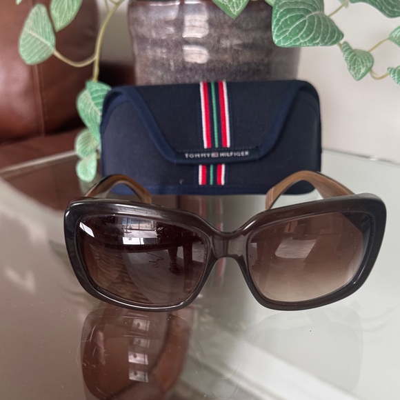 Tommy Hilfiger Brown Gradient Sunglasses - Picture 1 of 5